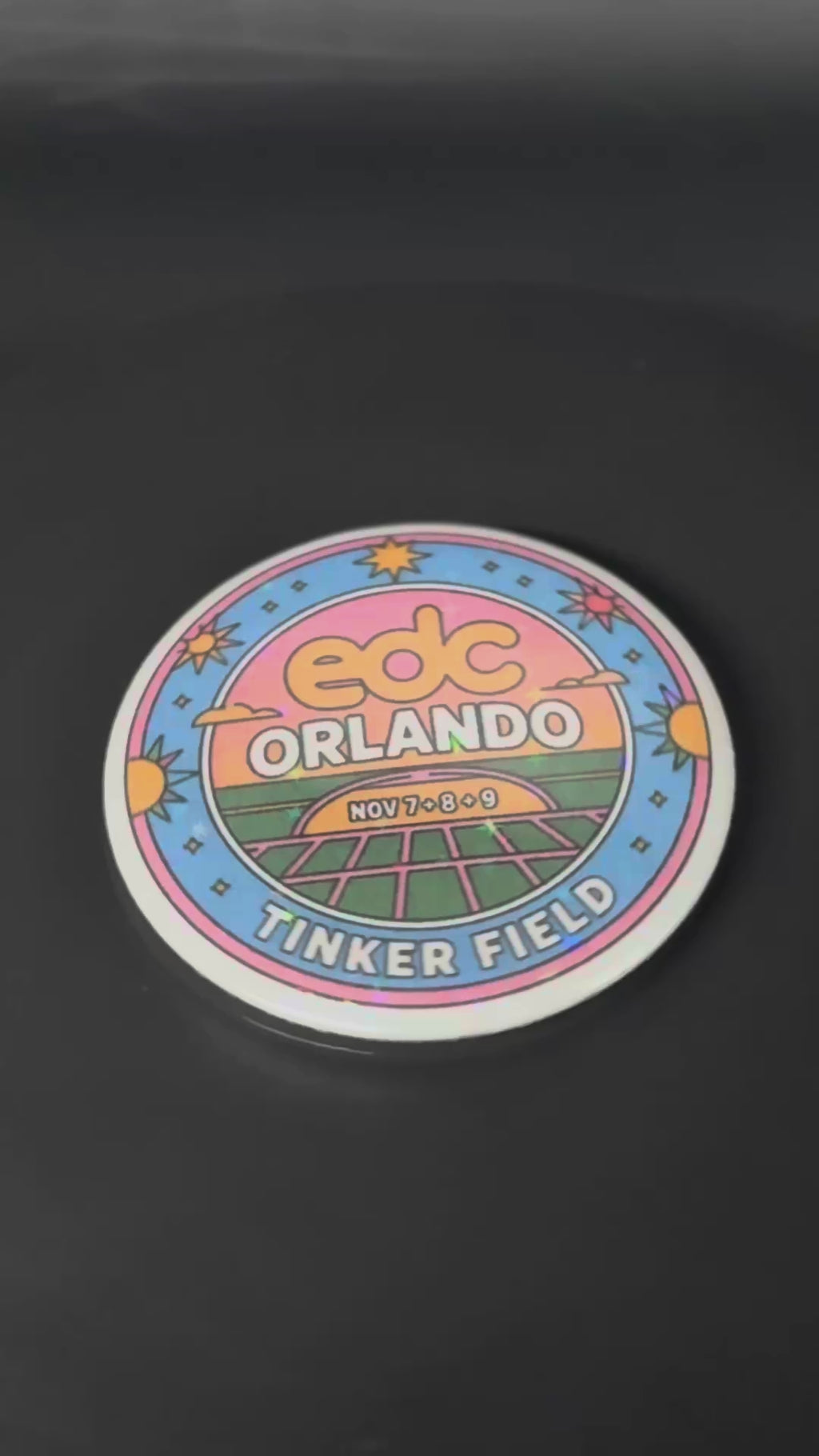 EDC Orlando 2025 Pin (2 pack)