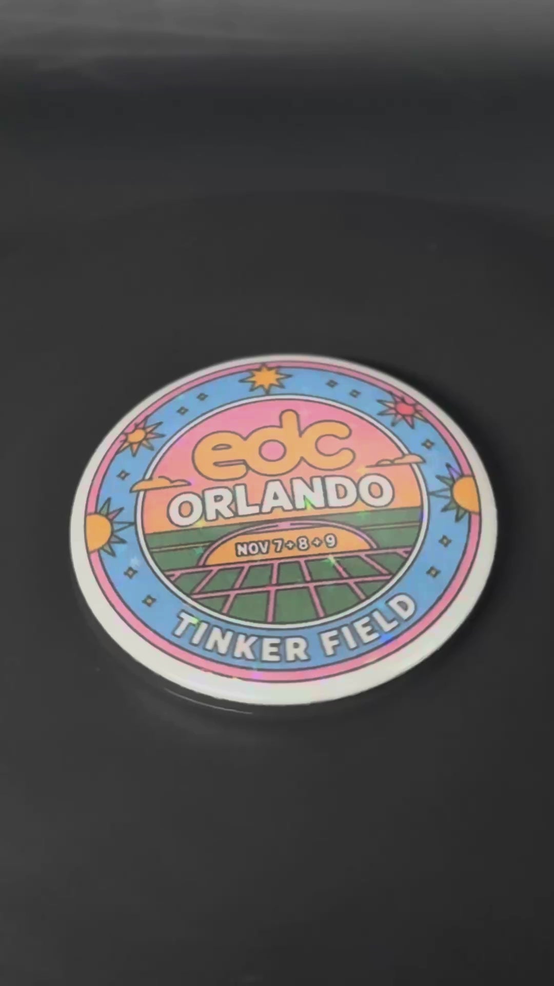 EDC Orlando 2025 Pin (2 pack)