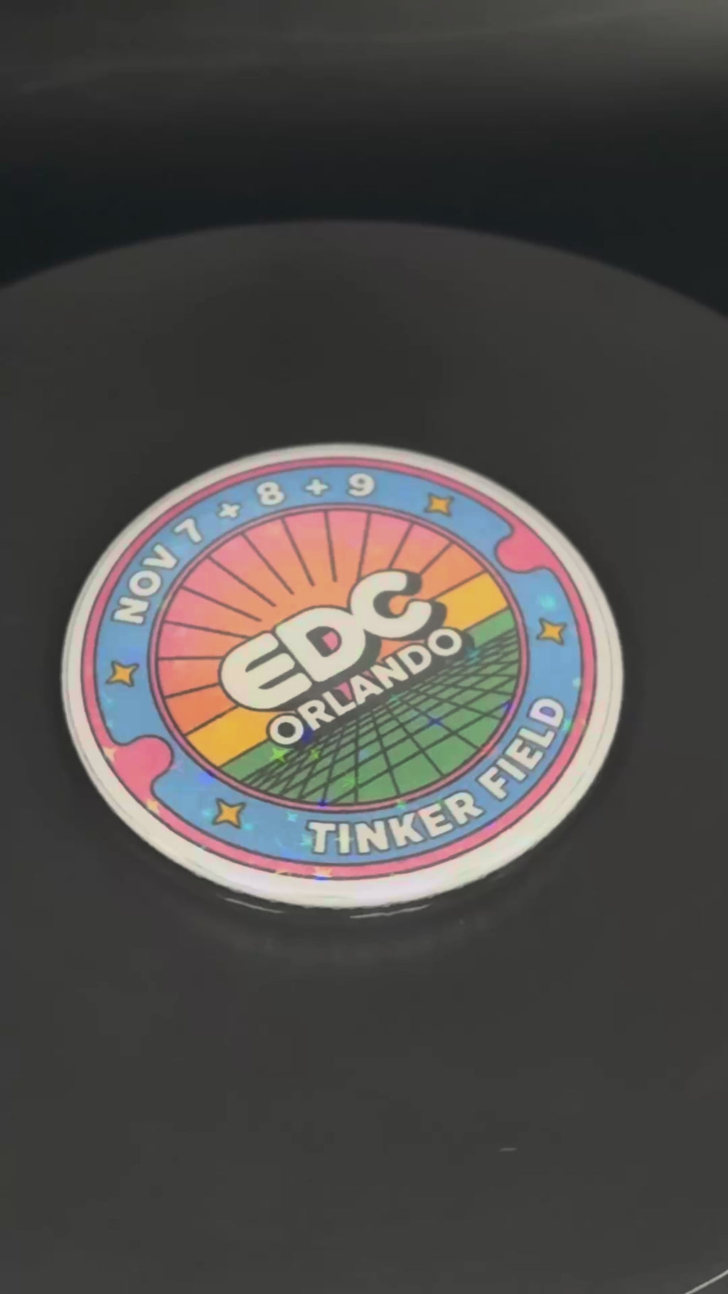 EDC Orlando 2025 Pin (2 pack)