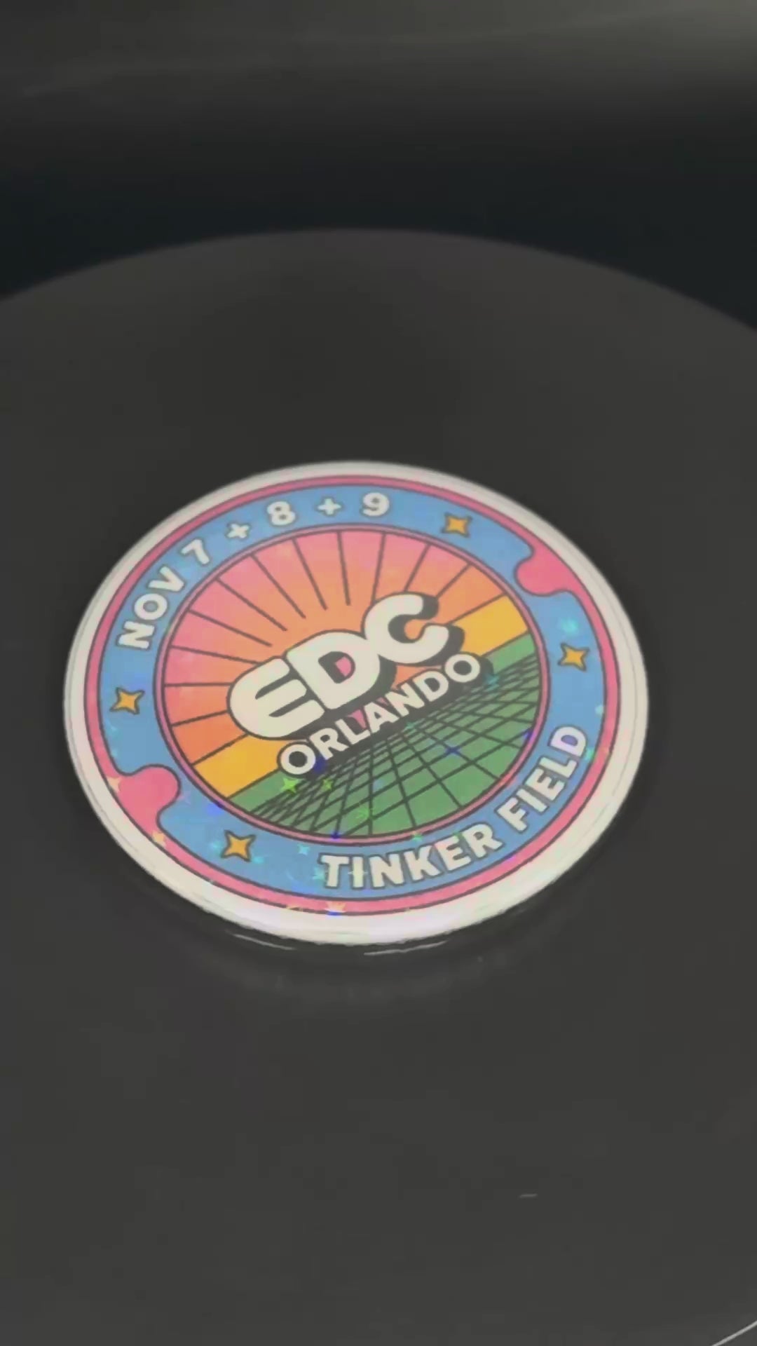 EDC Orlando 2025 Pin (2 pack)
